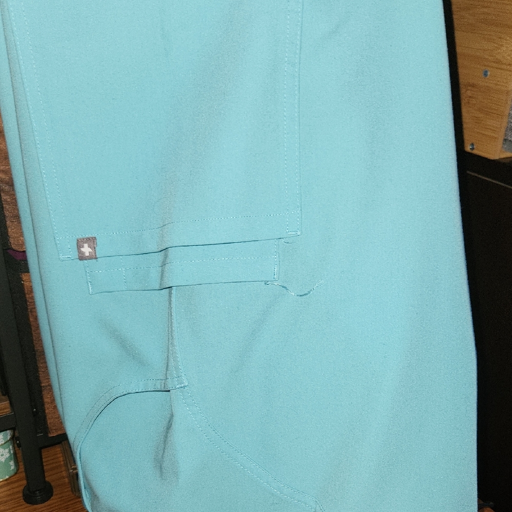Figs Light Blue Technical Collection Pants